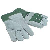 TGL412 Mens Fleece Lined Leather Palm Gloves