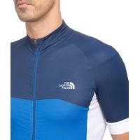 the north face cyclo ss cycling jersey cosmic blue