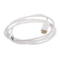 ThunderBolt Male to HDMI Male White Video Cable for MacBook (180cm)