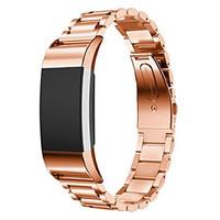 Three Bead Strap for Fitbit Charge 2 Smart Watch - ROSE GOLD