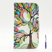 The Tree of Life Pattern PU Leather Case Cover with A Touch Pen , Stand and Card Holder for Nokia Lumia 630