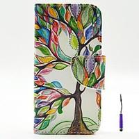 The Tree of Life Pattern PU Leather Case Cover with A Touch Pen , Stand and Card Holder for Motorola Moto G