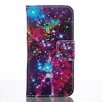 The Starry Sky Leather Wallet for Samsung Galaxy S4 S4 Mini S5 Mini S6 S7 Edge