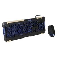 ThermalTake Commander Keyboard & Mouse Combo Led Backlit Gaming Keyboard Black