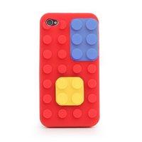 Thumbsup! Colour Block Case For Iphone 4 - Red