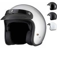 THH T-380 Plain Open Face Cafe Helmet