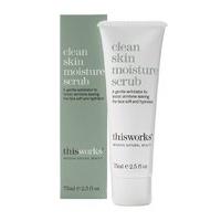 this works clean skin moisture scrub 75ml