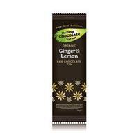 the raw chocolate company ginger lemon bar 44g