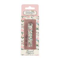 The Vintage Cosmetic Company Vintage Floral Toenail Clipper