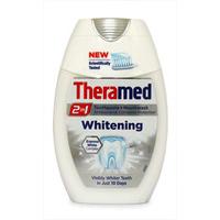 theramed 2 in 1 toothpaste and mouthwash whitening 75ml