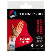 thermoskin thermal flexible thumb splint medium right