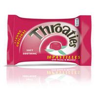 Throaties Pastilles Strong Original Honey & Menthol 10 Pack