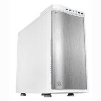 Thermaltake Soprano Midi Gaming Case Brushed Aluminium Fascia 2 x USB3 White