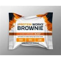 The Protein Works Protein Brownie Choc Caramel 40g