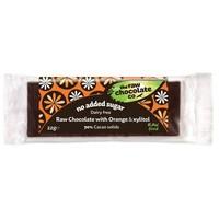 The Raw Chocolate Company Orange Xylitol Raw Choc Bar 22g