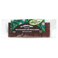 The Raw Chocolate Company Mint Xylitol Raw Choc Bar 22g