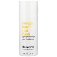 thisworks skincare energy bank sun flash 30ml