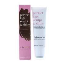 this works modern natural beauty sculpt and shine perfect legs 60 ml