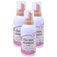 The Sun Mousse SPF50 Triple Pack