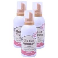 the sun mousse spf50 triple pack