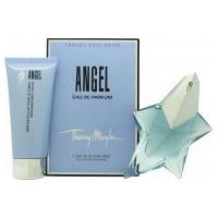 thierry mugler angel gift set 50ml edp spray 100ml perfuming body loti ...