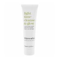 this works Light Time Cleanse and Glow Cleanser (75ml)