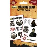The Walking Dead Characters Tattoo Pack