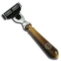 The Executive Shaving Company Mach3 Razor with Faux Horn Handle