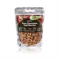THE RAW CHOCOLATE COMPANY LTD Raw Chocolate Goji Berries 28g Organic Fairtrade (28g)