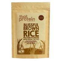 That Protein Blissful Brown Rice Protein Powder with Raw Cacao 250g