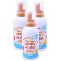 The Sun Mousse For Kids SPF30 Triple Pack