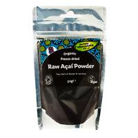 the raw chocolate co organic acai powder 80g