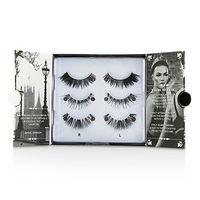 The London Edit False Lashes Multipack - # 121 # 117 # 154 (Adhesive Included) 3pairs