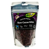 the raw chocolate co organic raw cacao nibs 150g