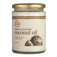 the coconut company organic premium coconut oil 475ml