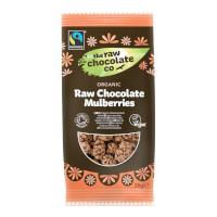 the raw chocolate company organic raw chocolate mulberries snack pack  ...