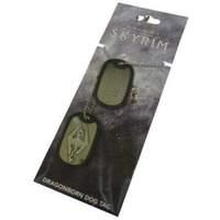 The Elder Scrolls Skyrim Dovahkiin Metal Dog Tag (ge1219)