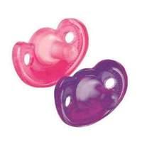 The First Years Gumdrop Soother - 2 Pack Girl 3m+