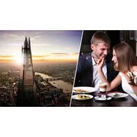 The View from The Shard and Dinner for Two at Vivat Bacchus, London