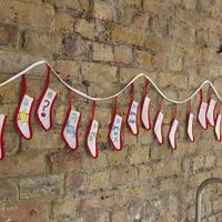 The Doodle Advent Calendar Bunting