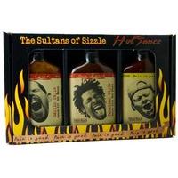 The Sultans of Sizzle Hot Sauce Gift Set