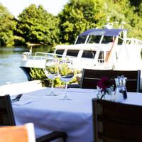 Three Course Meal and Champagne Cocktail for Two at Riverside Brasserie