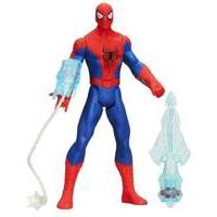 the amazing spiderman 2 triple attack figure with action weapon