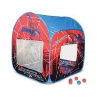 the amazing spider man popup tent with fun 50 plastic balls ospi082