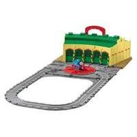 thomas and friends take n play tidmouth sheds playset