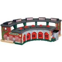 Thomas and Friends Wooden Railway Deluxe Roundhouse Playset