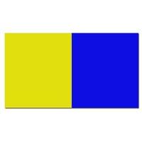 The GAA Store Blue/Gold Half and Half Flag