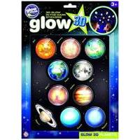 The Original Glowstars Company Glow 3-D Stickers Planets
