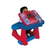 the amazing spider man activity table with 40 piece colouring pack csp ...