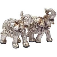 Thai Elephant Ornaments (2), Resin